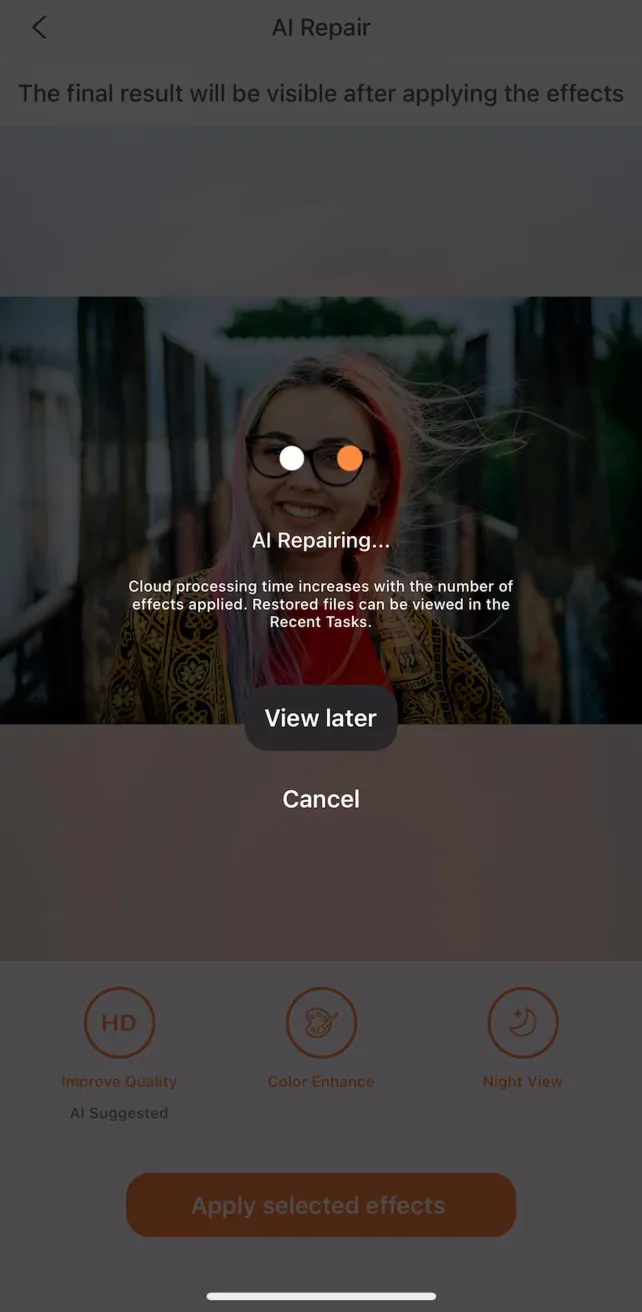 Airbrush: Face Photo Editor Using AI Repair Tool, screen 1