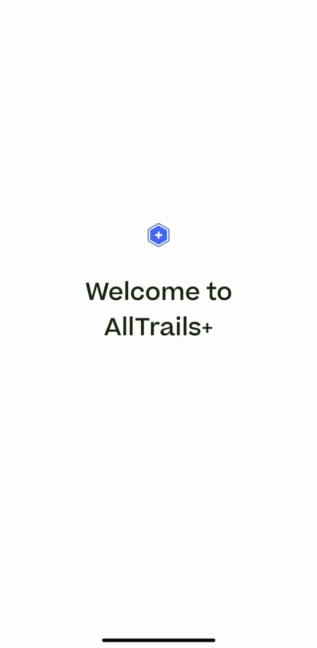 AllTrails: Hike, Bike & Run Account Onboarding & Subscription, screen 2