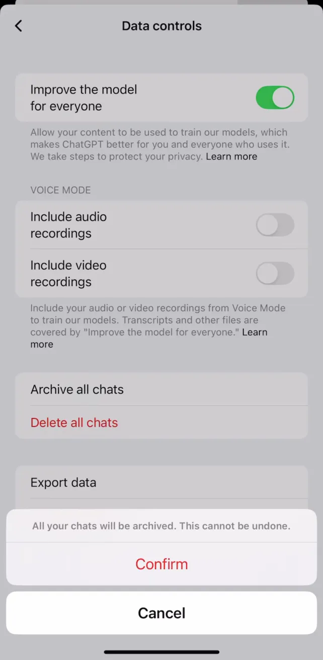 ChatGPT Featured screens, screen 6