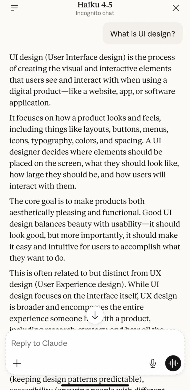 Claude by Anthropic Featured screens, screen 4