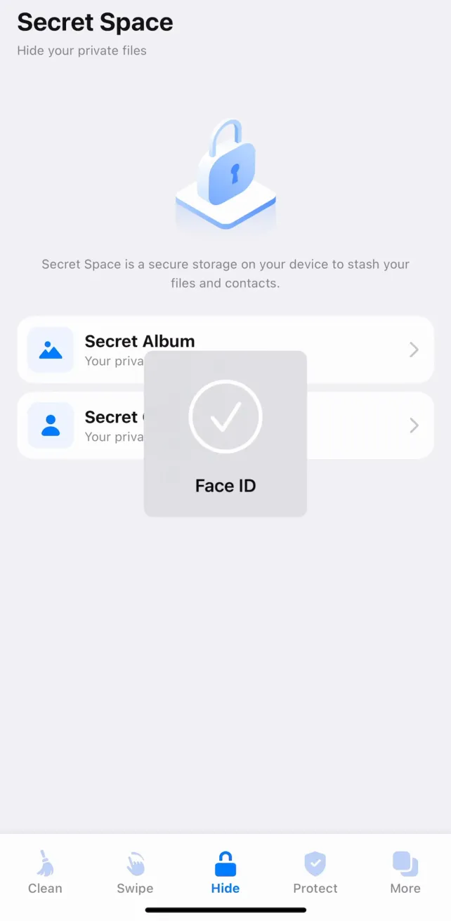 Cleaner Kit - Clean Up Storage Managing Secret Space, screen 1