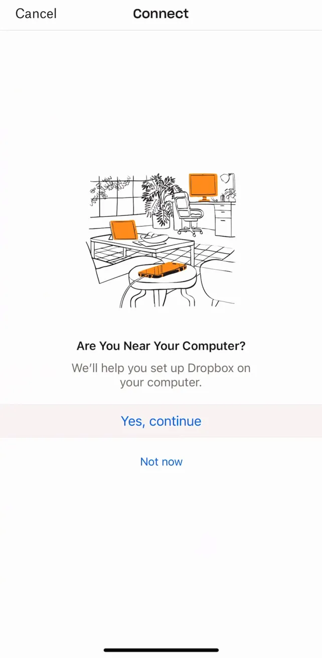 Dropbox: Cloud Storage Backup Featured screens, screen 6