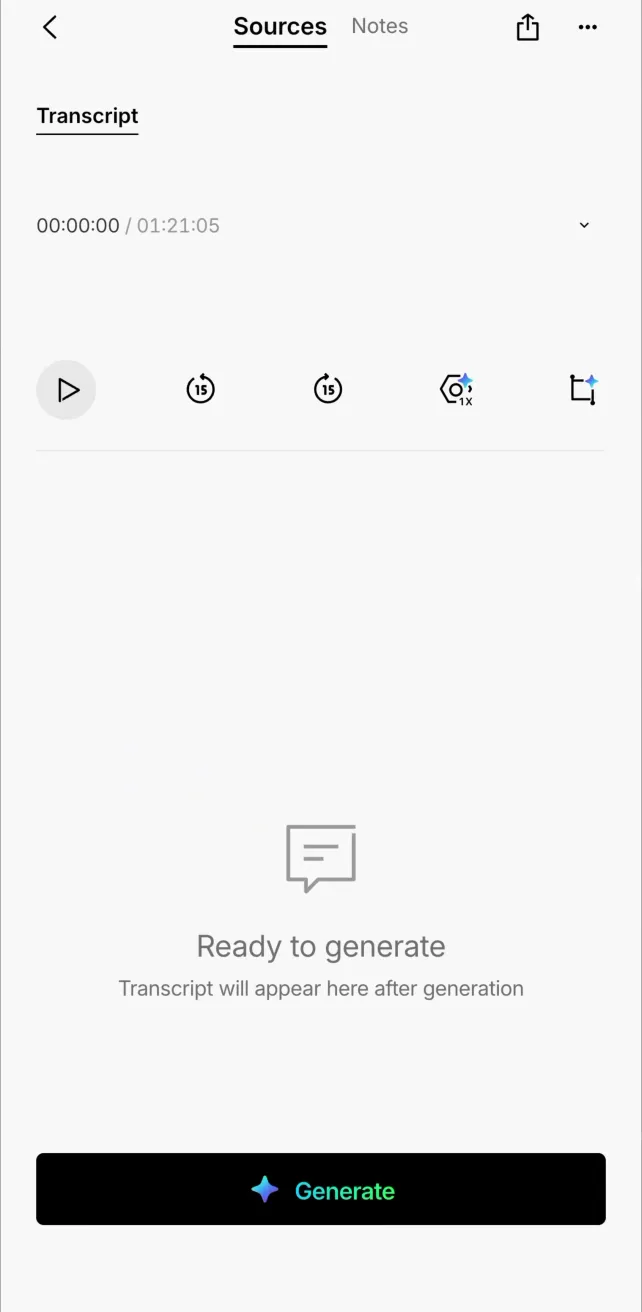 Plaud: AI Note Taker Generating and Exploring Summaries, screen 1