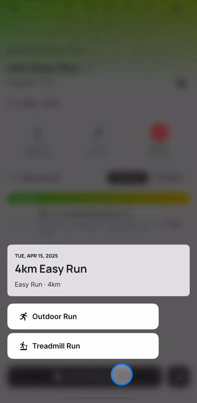 Runna: Running Plans & Coach Track Workout, screen 1