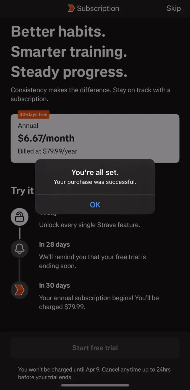 Strava: Run, Bike, Walk Featured screens, screen 2