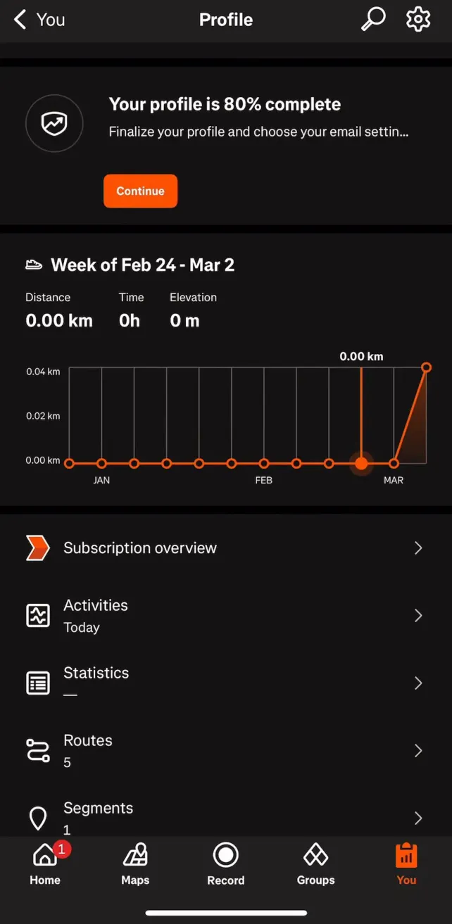 Strava: Run, Bike, Walk Featured screens, screen 5