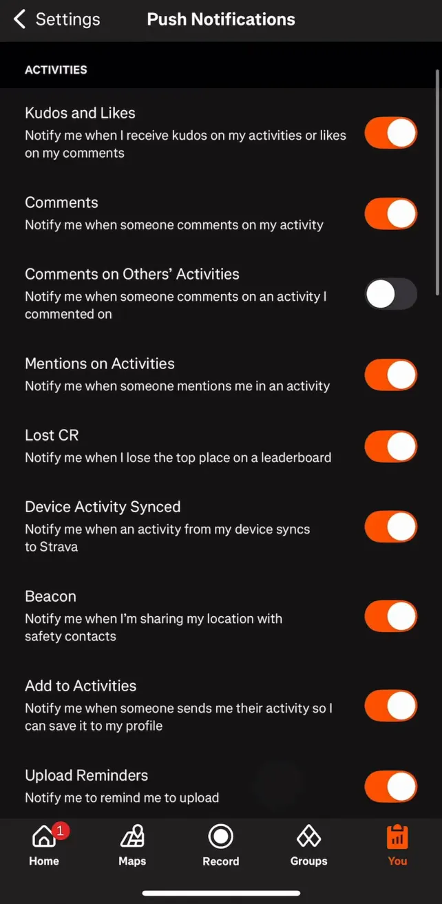 Strava: Run, Bike, Walk Featured screens, screen 6
