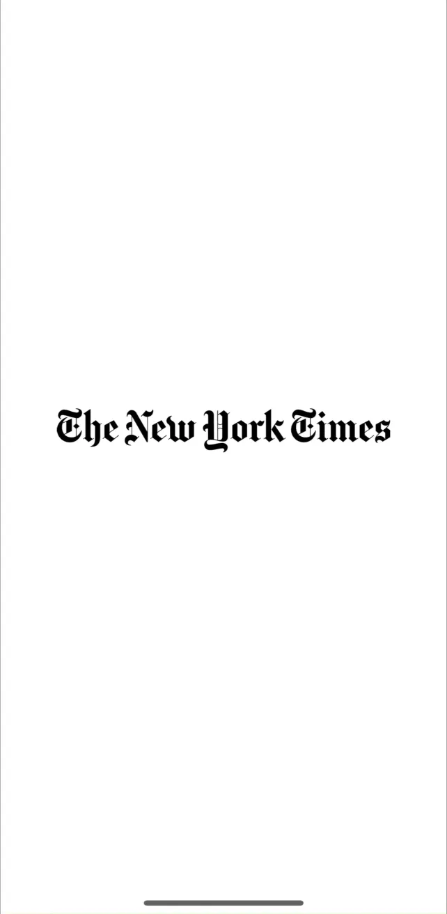 NYTimes: US and Global News Onboarding & Account Creation, screen 1