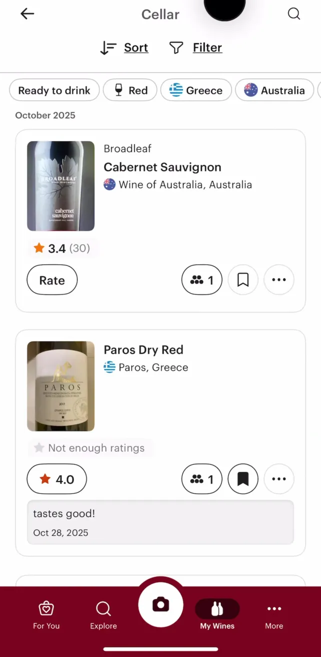 Vivino: Drink The Right Wine Purchasing Wine, screen 1
