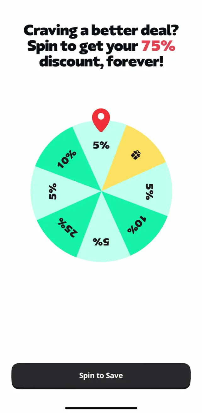 AI Calorie Tracker by Yazio Paywall Interaction, screen 1