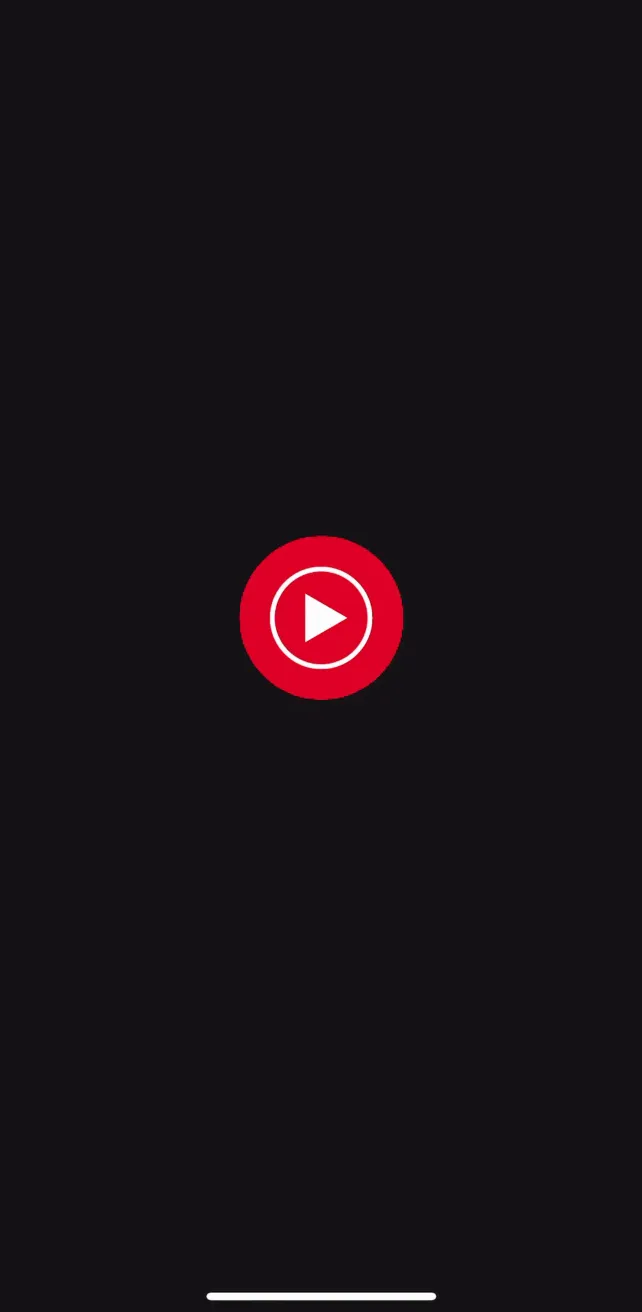 YouTube Music Featured screens, screen 1