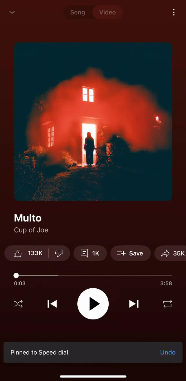 YouTube Music Featured screens, screen 4