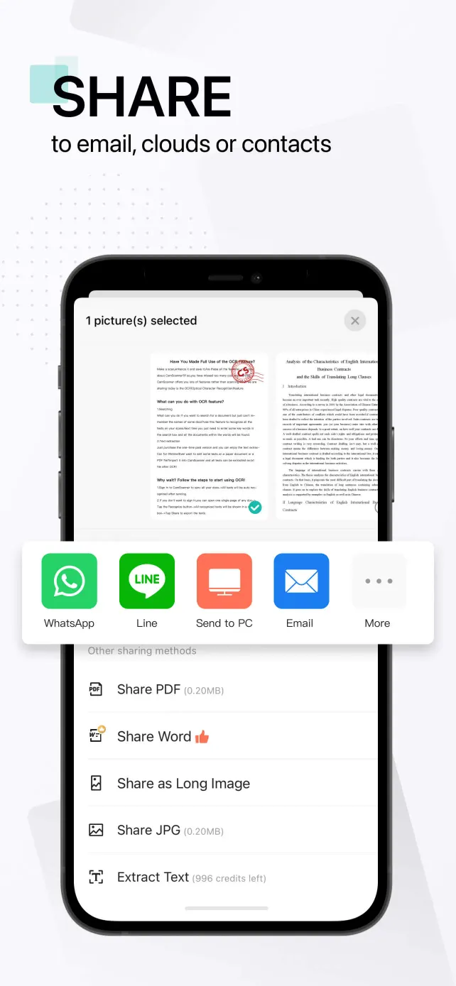 CamScanner - PDF Scanner App App Store screenshot 3