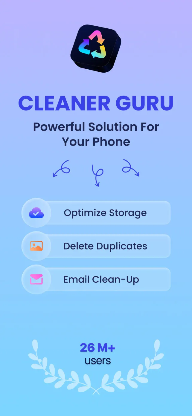 Cleaner Guru: Clean Up Storage App Store screenshot 1