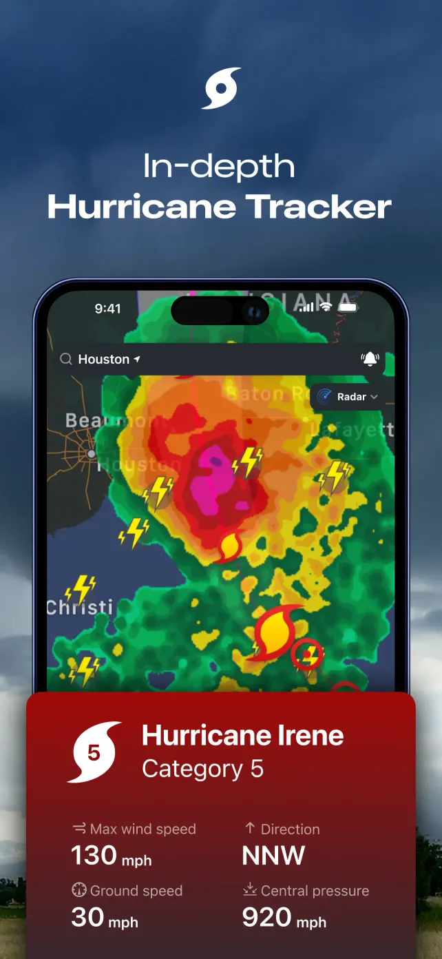 Clime: NOAA Weather Radar Live App Store screenshot 3