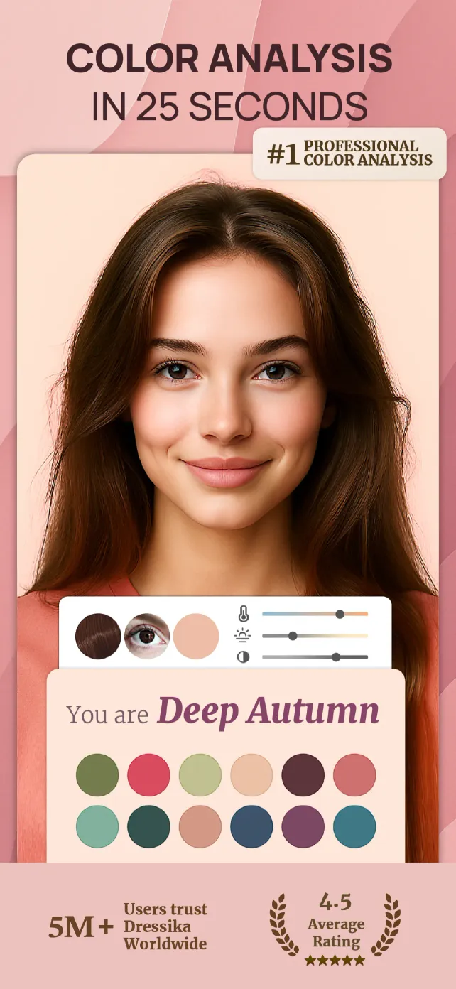 Color Analysis - Dressika App Store screenshot 1