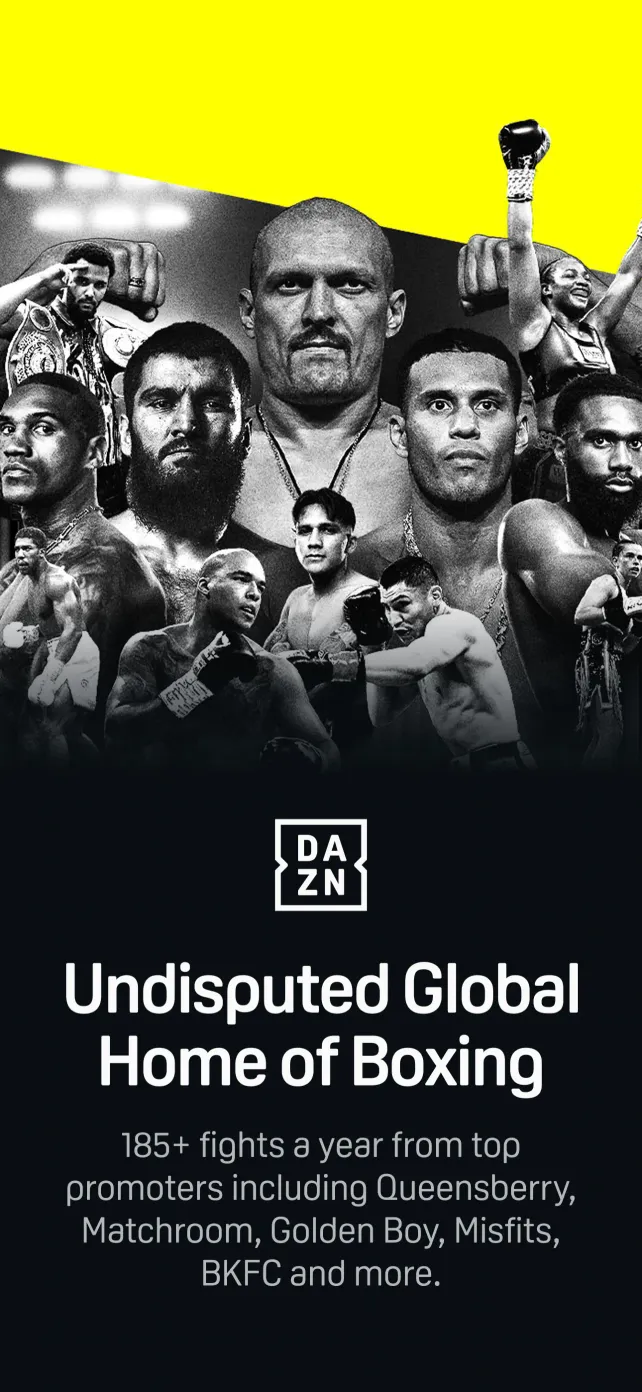 DAZN: Stream Live Sports App Store screenshot 1