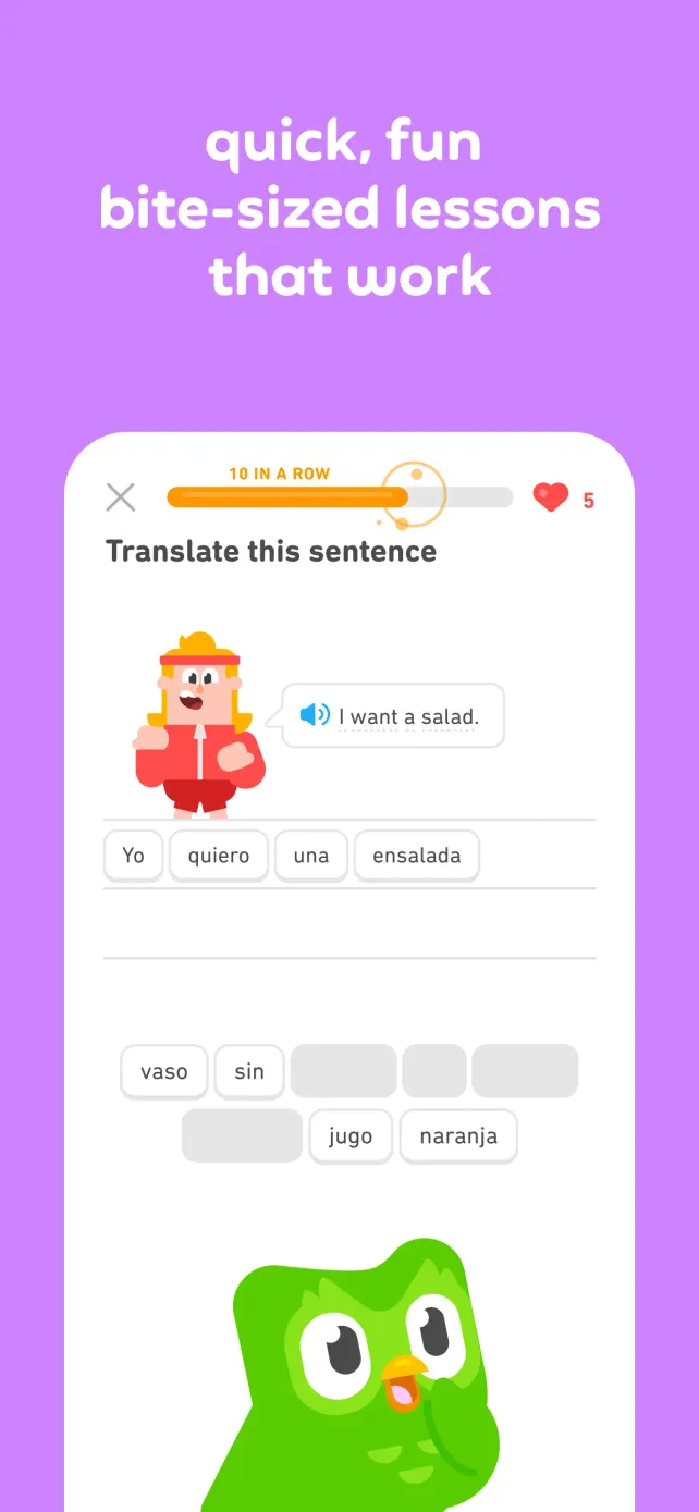 Duolingo: Language Lessons App Store screenshot 3