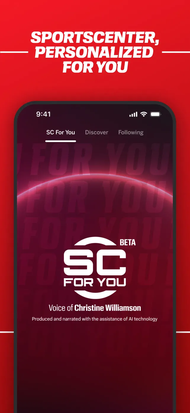 ESPN: Live Sports & Scores App Store screenshot 3