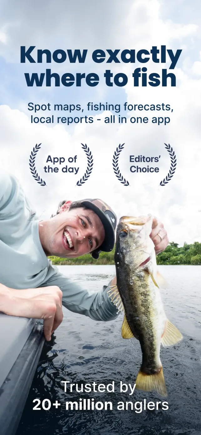 Fishbrain - Fishing App App Store screenshot 1