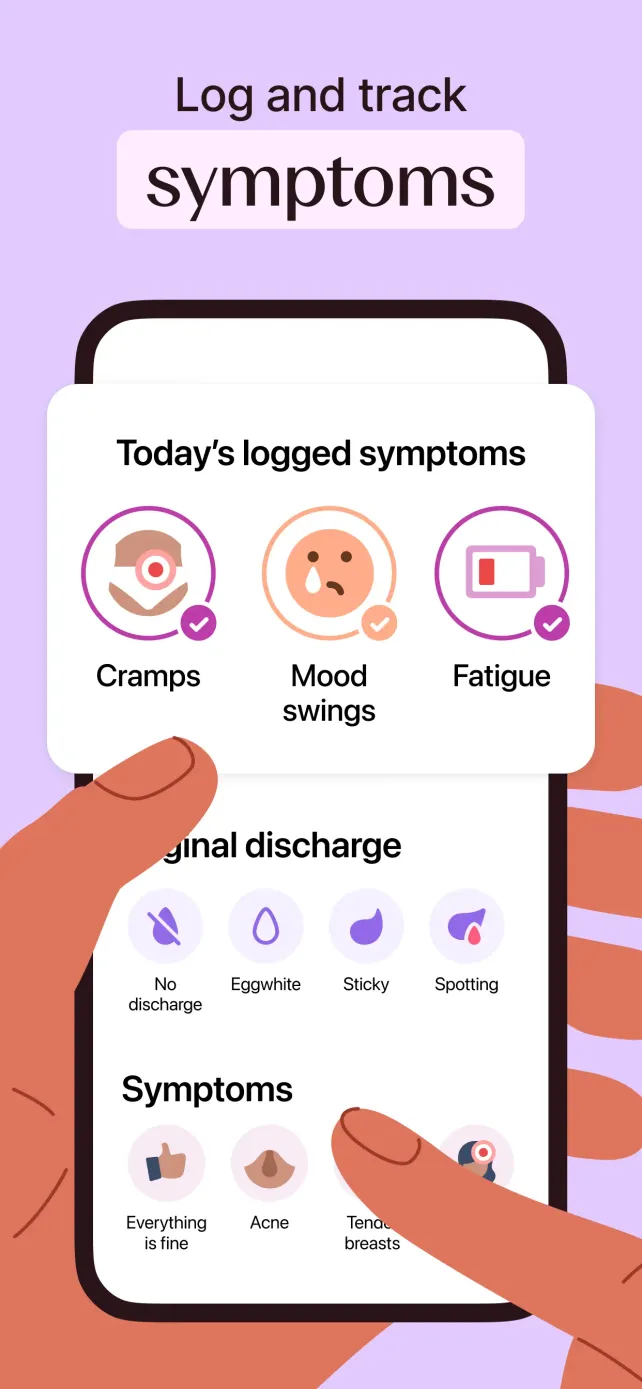 Flo Cycle & Period Tracker App Store screenshot 3