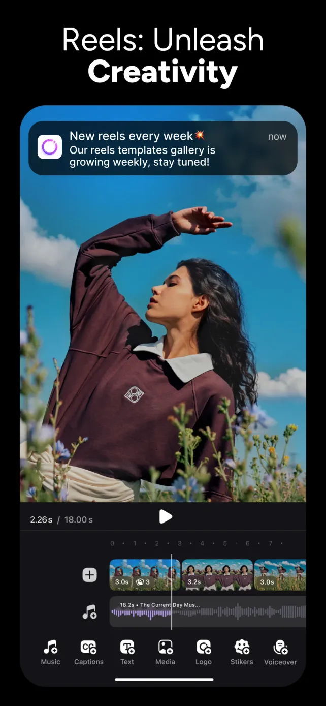 Instories: AI Photo & Video App Store screenshot 1