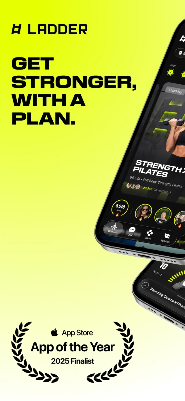 LADDER Strength Training Plans App Store screenshot 1