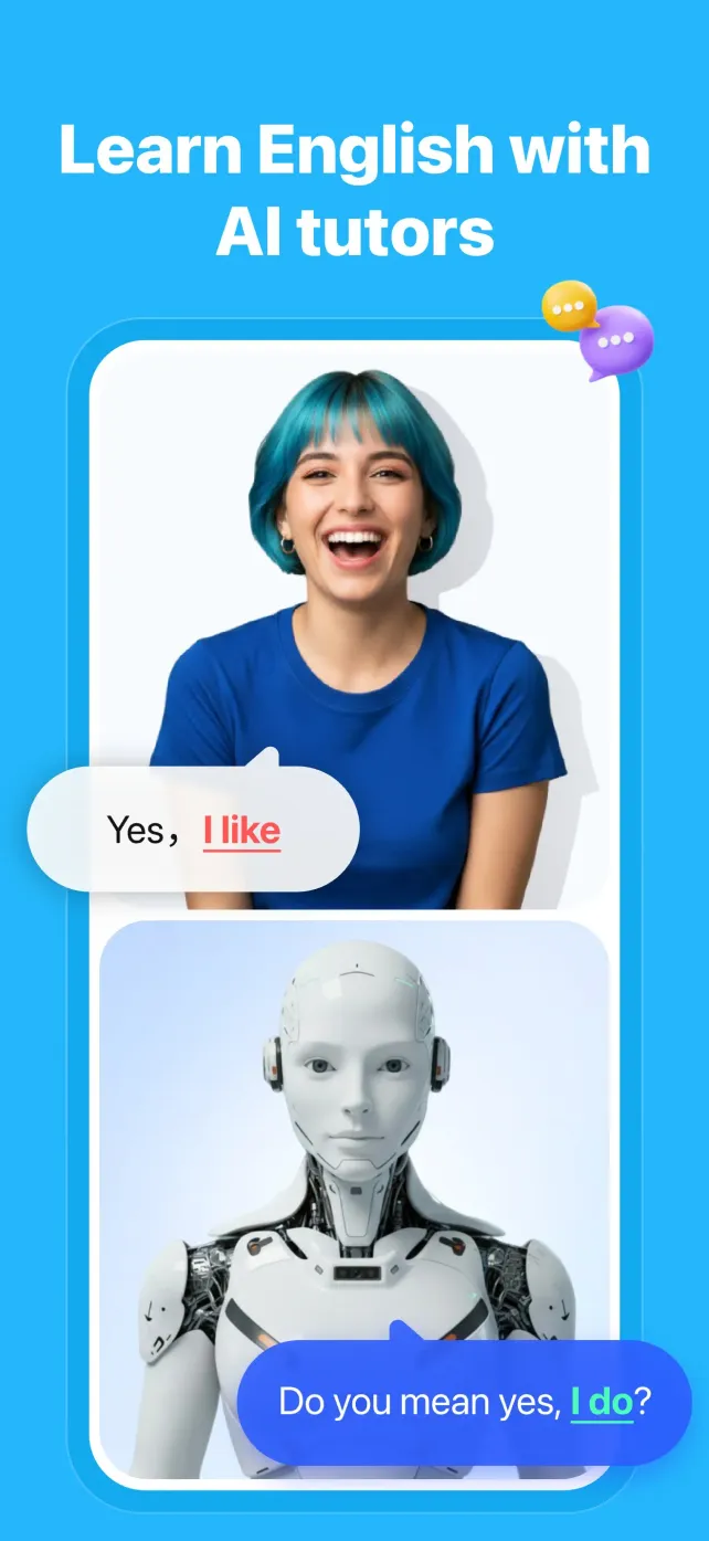 LangLearn: AI English Tutor App Store screenshot 2