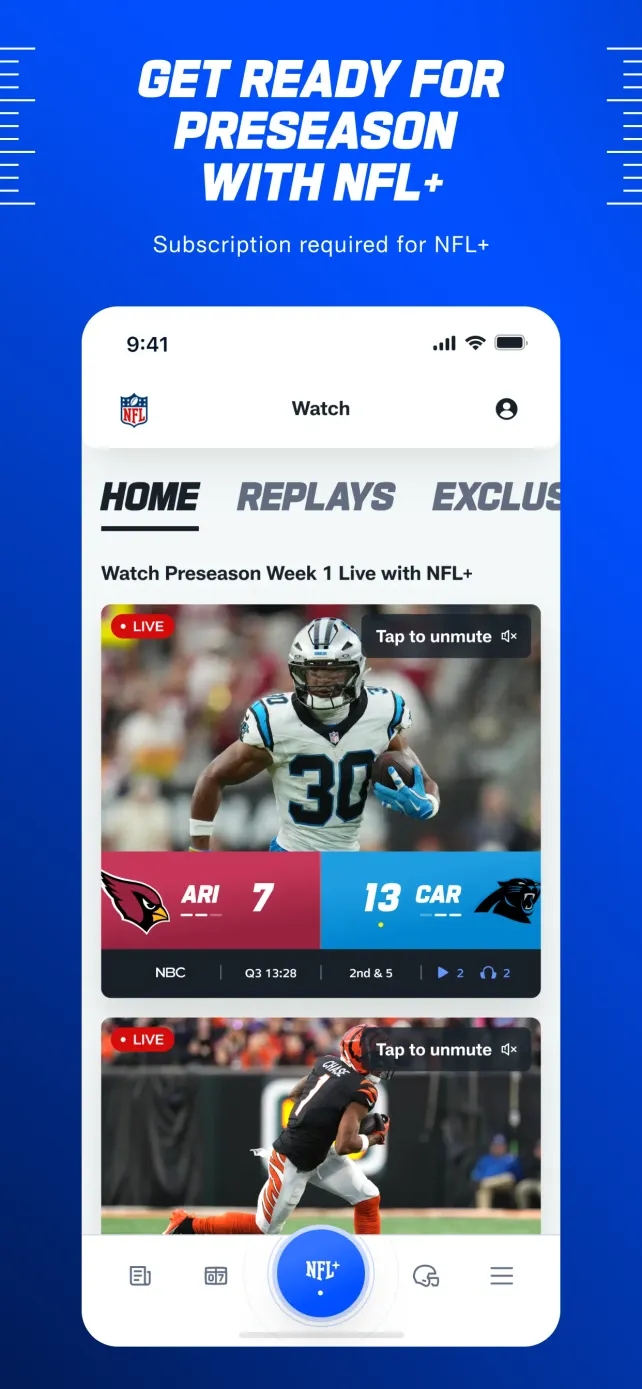 NFL App Store screenshot 2