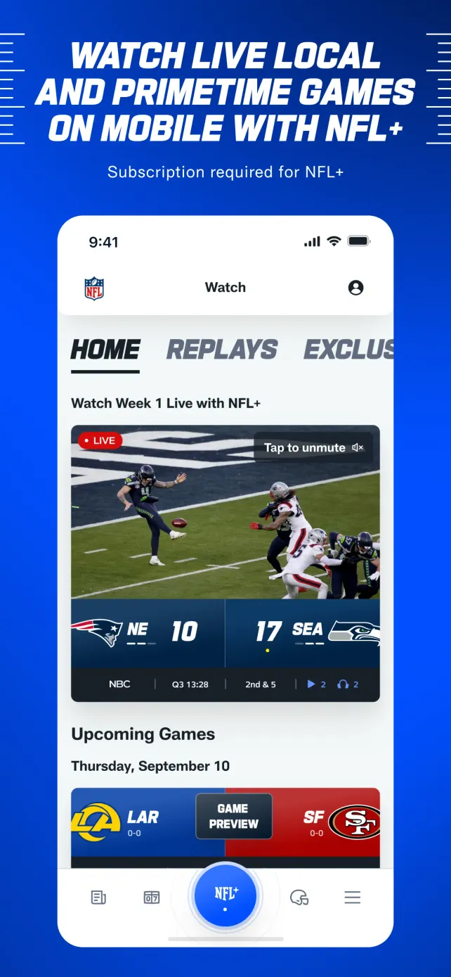 NFL App Store screenshot 3