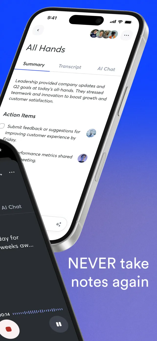Otter Transcribe Voice Notes App Store screenshot 2