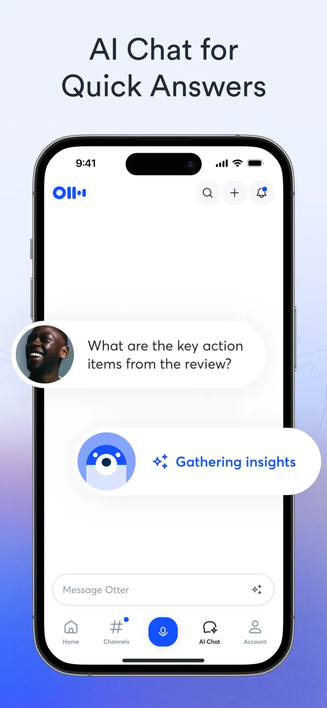 Otter Transcribe Voice Notes App Store screenshot 3