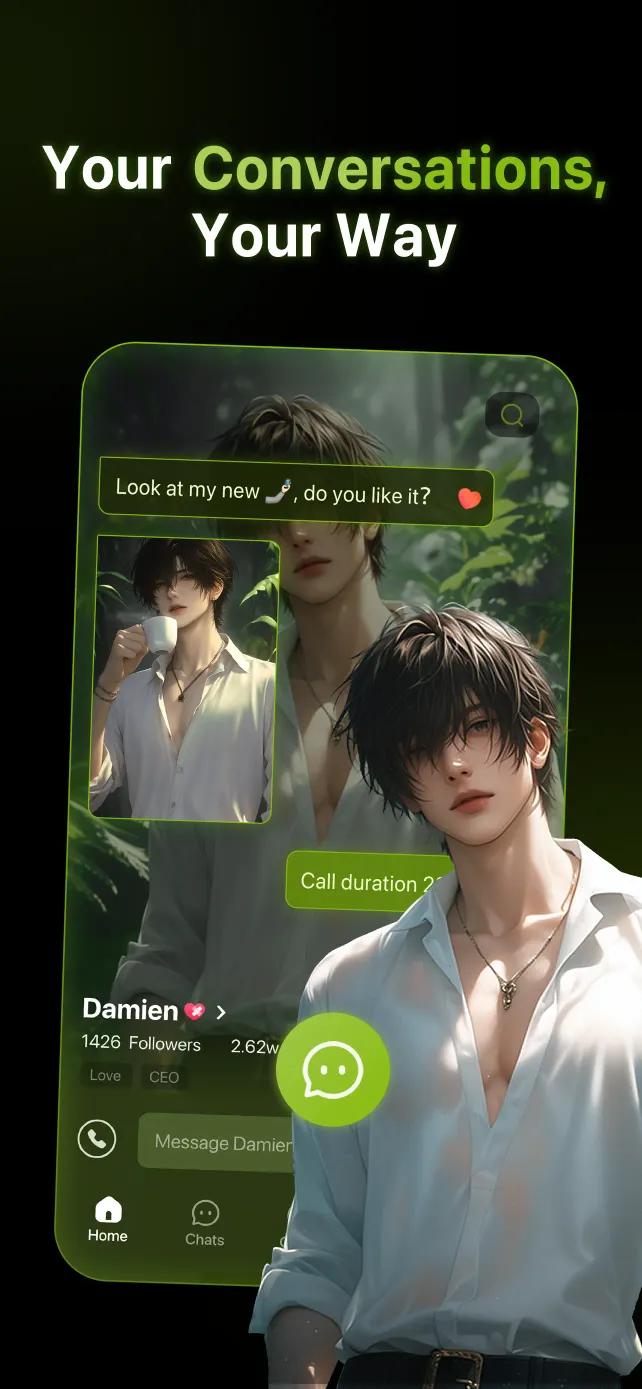 PolyBuzz: Chat with Characters App Store screenshot 3