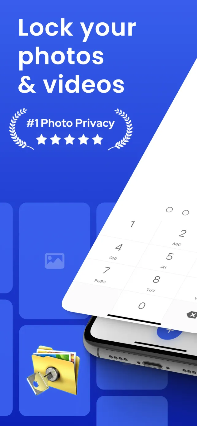 Private Photo Vault - Pic Safe App Store screenshot 1