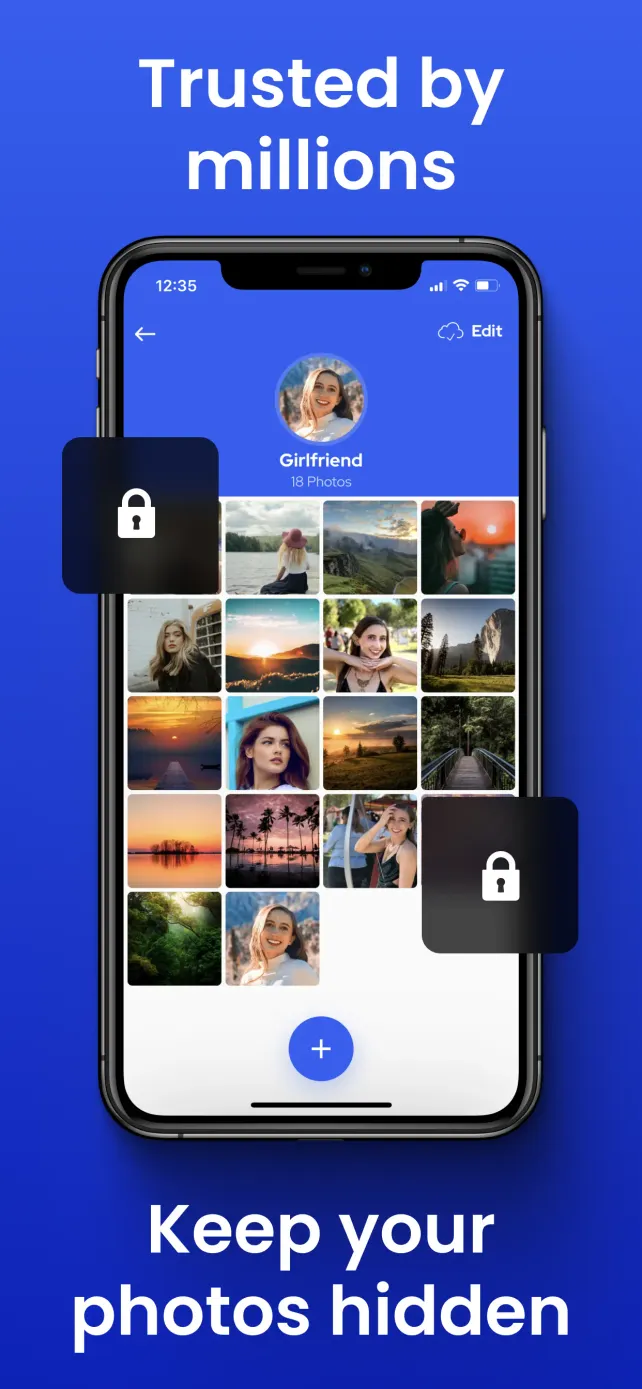 Private Photo Vault - Pic Safe App Store screenshot 3