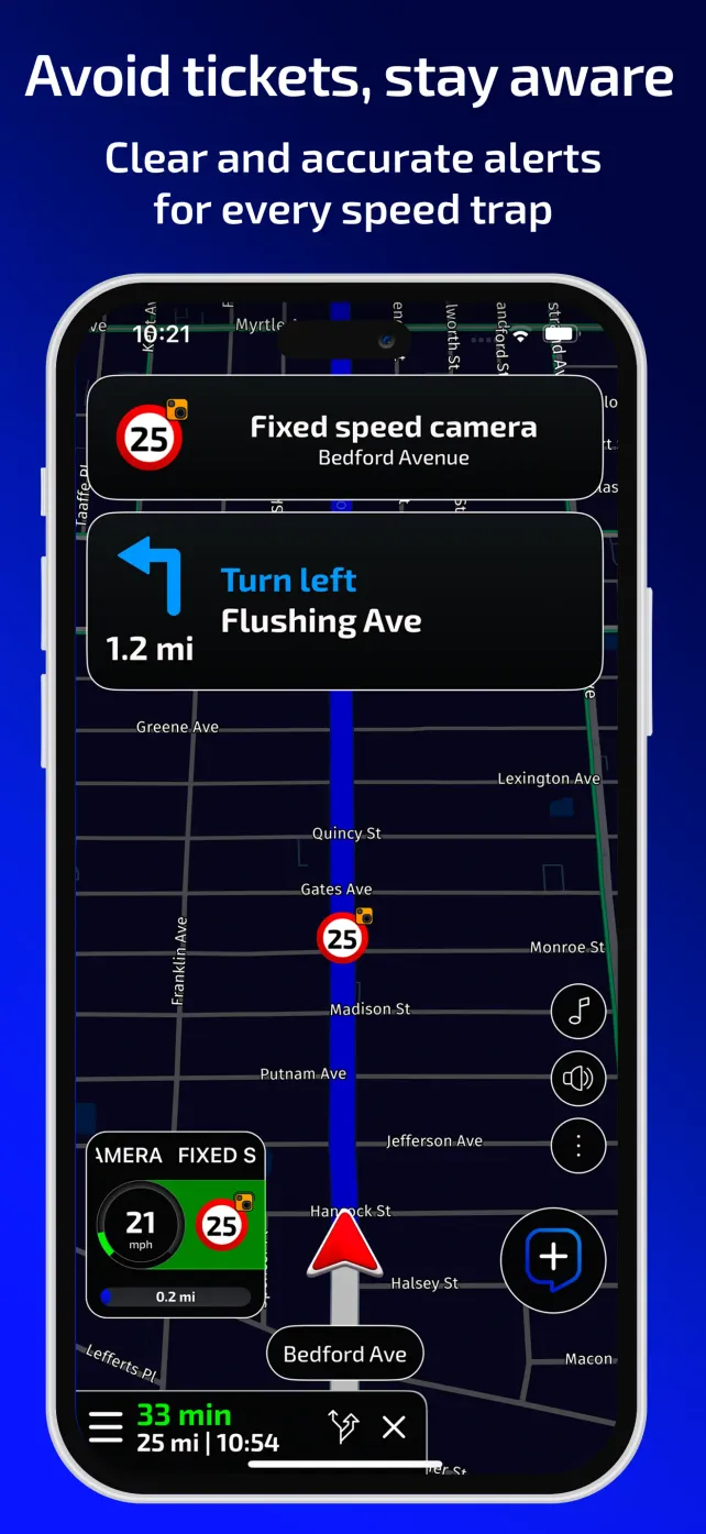 Radarbot: Speed Camera GPS App App Store screenshot 3