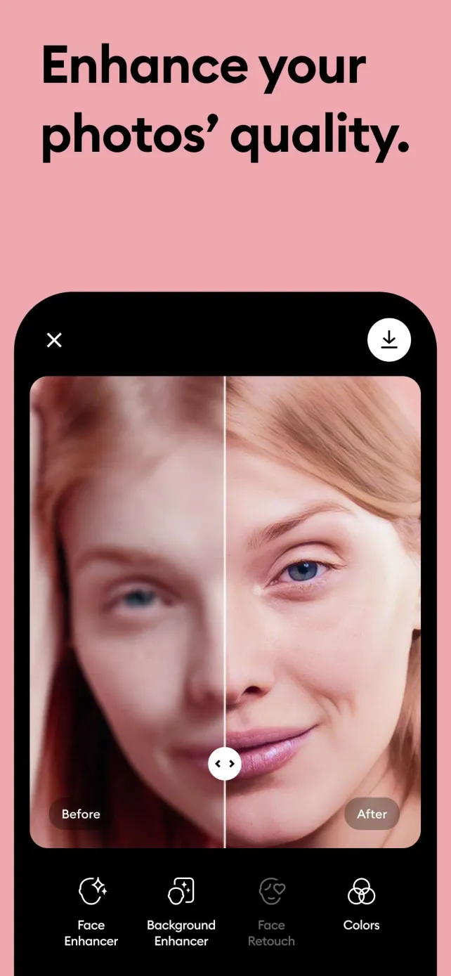 Remini - AI Photo Enhancer App Store screenshot 1