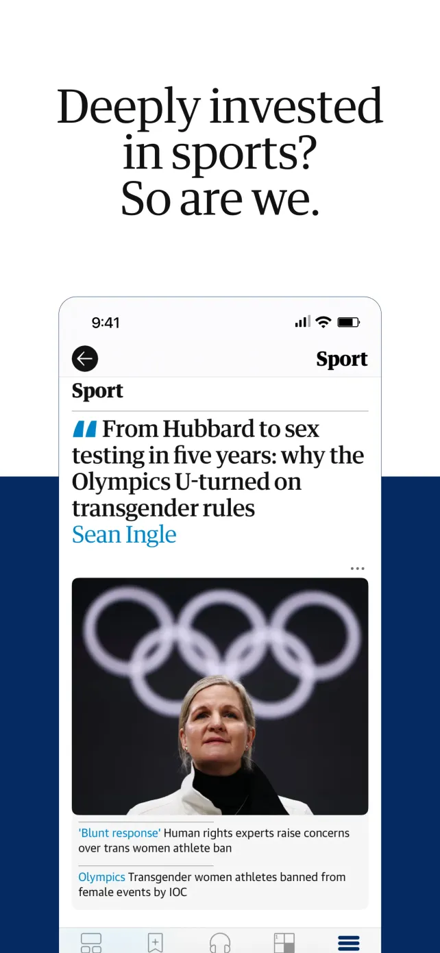 The Guardian - US & World News App Store screenshot 3