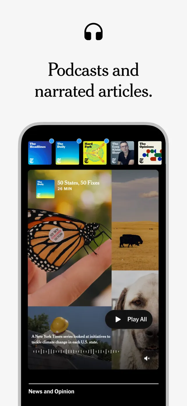 NYTimes: US and Global News App Store screenshot 3