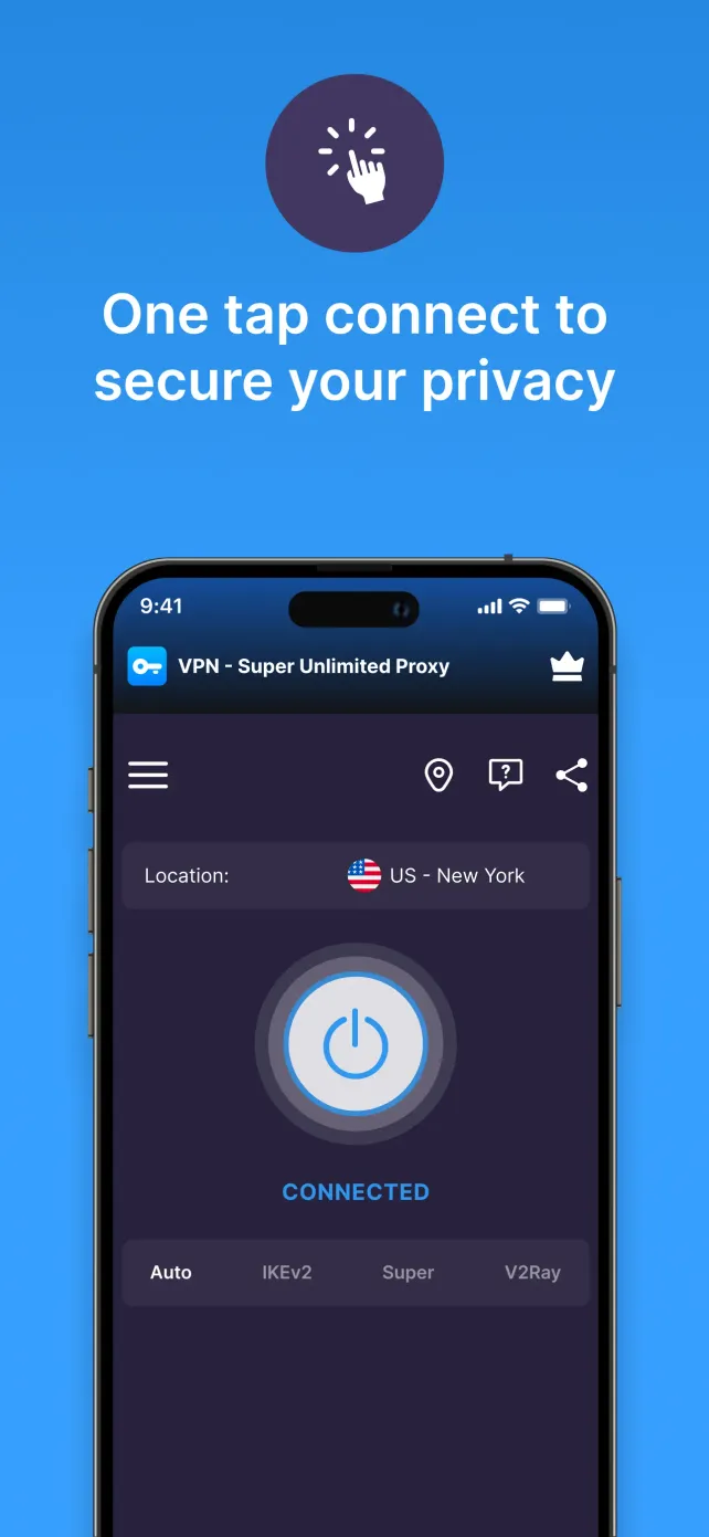 VPN - Super Unlimited Proxy App Store screenshot 3