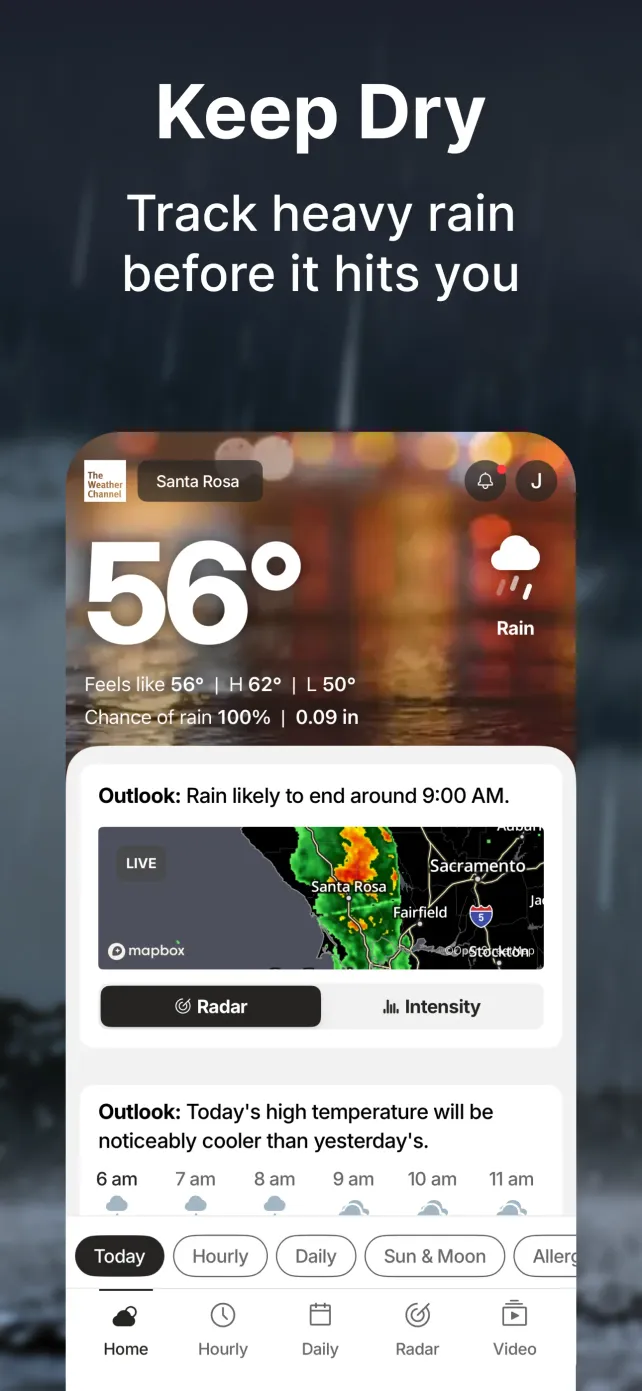 The Weather Channel - Radar App Store screenshot 1