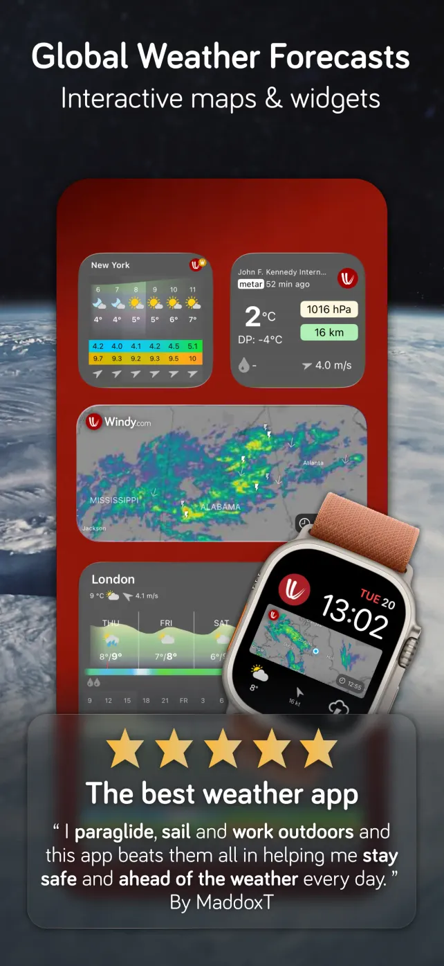 Windy.com App Store screenshot 3