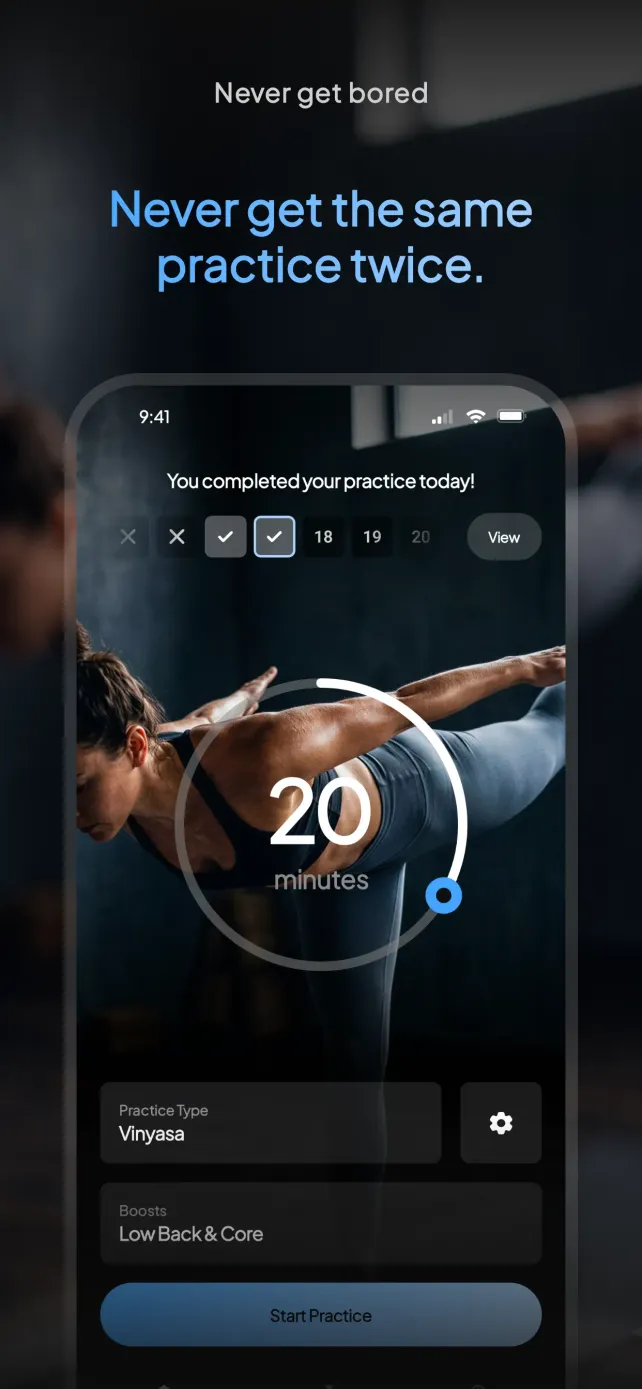 Yoga | Down Dog App Store screenshot 2