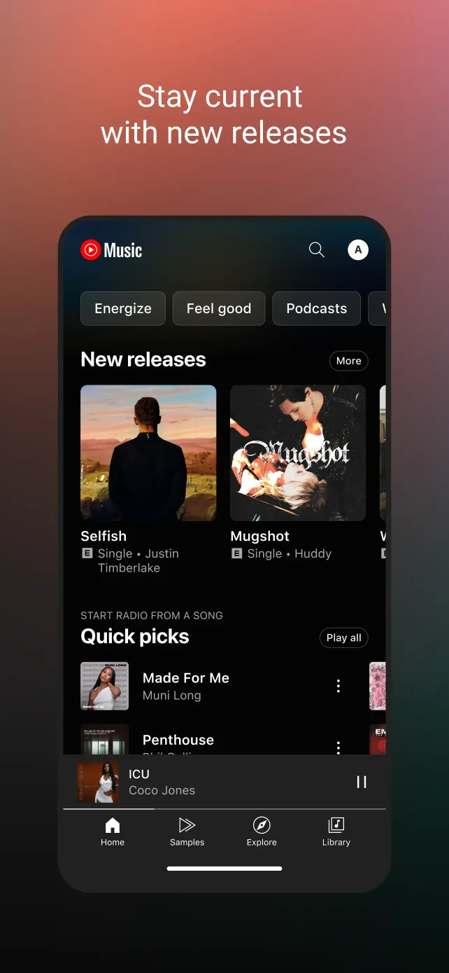 YouTube Music App Store screenshot 2